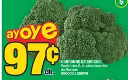 Super C COURONNE DE BROCOLI | BROCCOLI CROWN offer