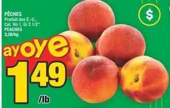 Super C PÊCHES | PEACHES offer