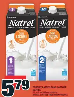 Super C PRODUIT LAITIER SANS LACTOSE NATREL | NATREL LACTOSE FREE DAIRY PRODUCT offer