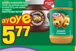 Super C BEURRE D'ARACHIDE KRAFT | KRAFT PEANUT BUTTER offer