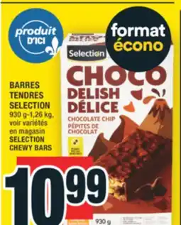 Super C BARRES TENDRES SELECTION | SELECTION CHEWY BARS offer