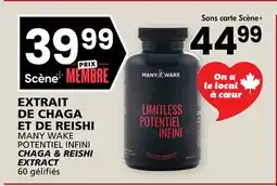 Rachelle-Bery Grocery MANY WAKE POTENTIEL INFINI CHAGA & REISHI EXTRACT offer