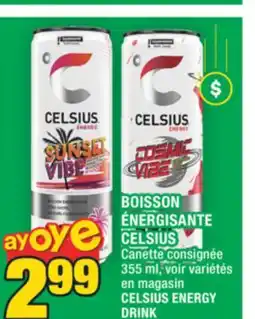 Super C BOISSON ÉNERGISANTE CELSIUS | CELSIUS ENERGY DRINK offer