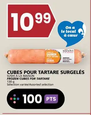 Rachelle-Bery Grocery SUSHI À LA MAISON FROZEN CUBES FOR TARTARE offer
