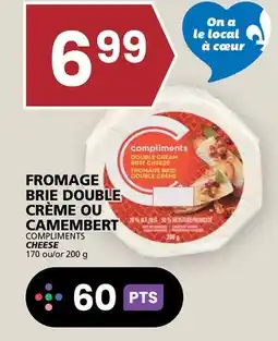 Rachelle-Bery Grocery COMPLIMENTS CHEESE offer