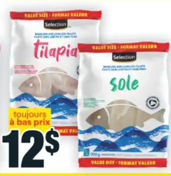 Super C FILETS DE POISSON SELECTION | SELECTION FISH FILLETS offer