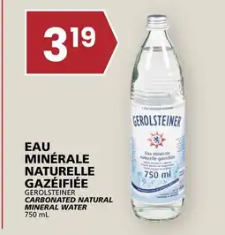 Rachelle-Bery Grocery GEROLSTEINER CARBONATED NATURAL MINERAL WATER offer