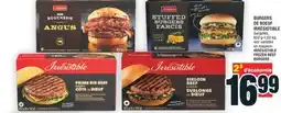 Super C BURGERS DE BOEUF IRRÉSISTIBLE | IRRÉSISTIBLE FROZEN BEEF BURGERS offer