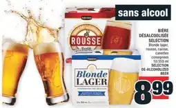 Super C BIÈRE DÉSALCOOLISÉE SELECTION | SELECTION DE-ALCOHOLIZED BEER offer