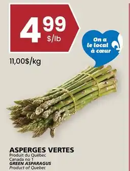 Rachelle-Bery Grocery GREEN ASPARAGUS offer