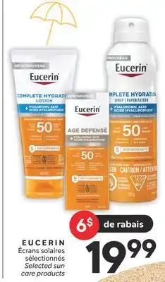 Brunet EUCERIN Écrans solaires sélectionnés offer