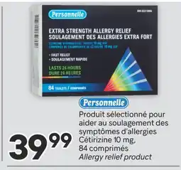 Brunet PERSONNELLE Produit sélectionné pour aider au soulagement des symptômes d'allergies Cétirizine offer