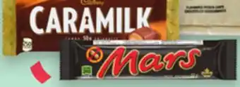 Proxim MARS CADBURY SELECTED CHOCOLATE BARS offer