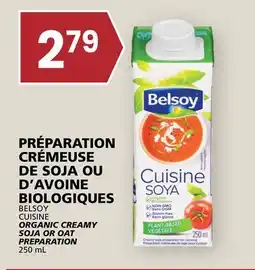 Rachelle-Bery Grocery BELSOY CUISINE ORGANIC CREAMY SOJA OR OAT PREPARATION offer