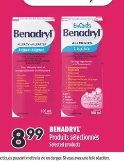 Brunet BENADRYL Produits sélectionnés offer