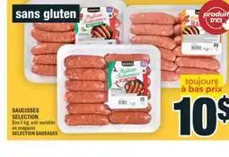Super C SAUCISSES SELECTION | SELECTION SAUSAGES offer