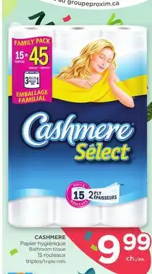 Proxim CASHMERE Bathroom tissue offer