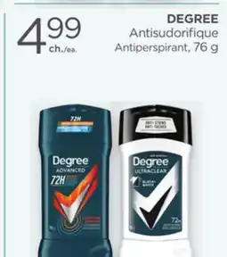 Proxim DEGREE Antiperspirant offer