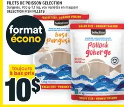 Super C FILETS DE POISSON SELECTION | SELECTION FISH FILLETS offer