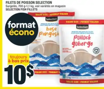 Super C FILETS DE POISSON SELECTION | SELECTION FISH FILLETS offer