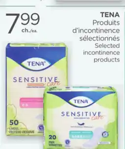 Proxim TENA Selected incontinence products offer