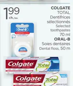 Proxim COLGATE TOTAL Selected toothpastes offer