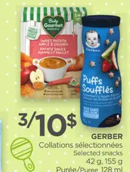 Proxim GERBER Collations Selected snacks offer