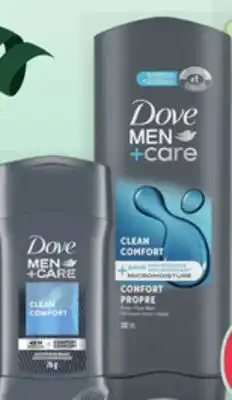 Proxim DOVE MEN+CARE Selected bodywashes, antiperspirants or deodorants offer