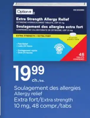 Proxim OPTION+ Allergy relief offer