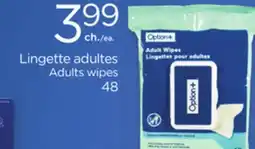 Proxim Option Adults wipes offer