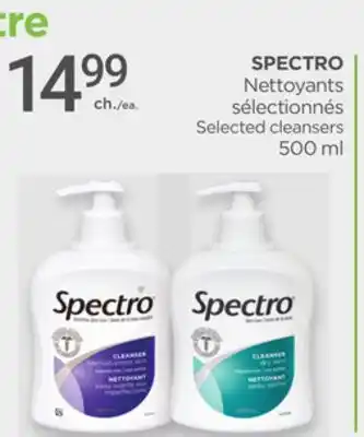 Proxim SPECTRO Selected cleansers offer