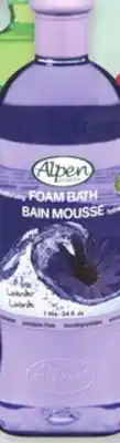 Proxim ALPEN SECRETS Foaming bath offer