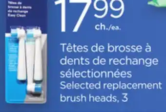 Proxim OPTION+ Selected replacement brush heads offer