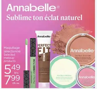 Proxim ANNABELLE Selected makeup products offer