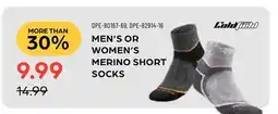Pronature MEN'S OR WOMEN'S MERINO SHORT SOCKS offer