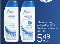Proxim OPTION+ Dandruff shampoo offer