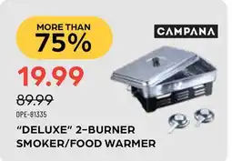 Pronature Campana DELUXE 2-BURNER SMOKER/FOOD WARMER offer