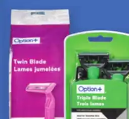 Proxim OPTION+ Selected disposable razors offer