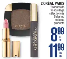 Jean Coutu L'ORÉAL PARIS Selected makeup products offer