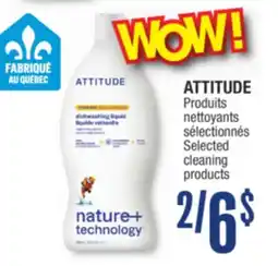 Jean Coutu ATTITUDE Selected cleaning products offer