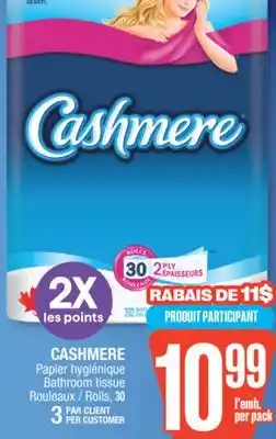 Jean Coutu CASHMERE Bathroom tissue Rolls offer