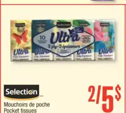 Jean Coutu Pocket tissues offer