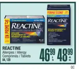 Jean Coutu REACTINE Allergy Tablets offer