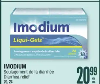 Jean Coutu IMODIUM Diarrhea relief offer