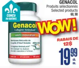 Jean Coutu GENACOL Selected products offer