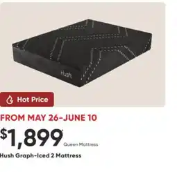 Dormez Vous Hush Graph-Iced 2 Mattress offer