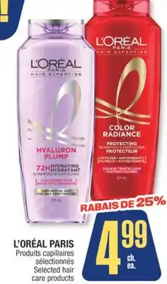 Jean Coutu L'ORÉAL PARIS Selected hair care products offer