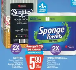 Jean Coutu SCOTTIES, SPONGETOWELS Selected products offer