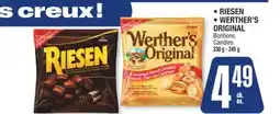 Jean Coutu RIESEN WERTHER'S ORIGINAL Bonbons Candies offer