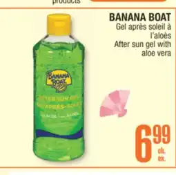Jean Coutu BANANA BOAT After sun gel with aloe vera offer
